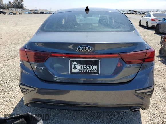 2019 Kia Forte LXS with VIN 3KPF24AD9KE074606, listed as a Copart auction lot 52826035 with 63,675 mi miles and Salvage title. Bid and sale history available at DreamBid. Image 6.