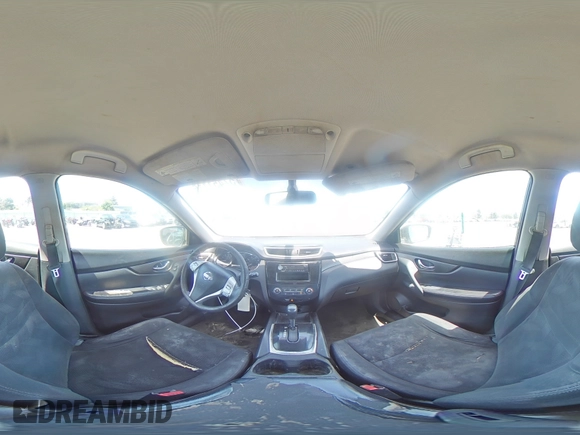 2014 Nissan Rogue S z VIN 5N1AT2MT0EC763522, wystawiony jako Copart lot #57451115 z przebiegiem 282 120 mil mil oraz Szkoda całkowita • Salvage title. Historia ofert i sprzedaży dostępna na DreamBid. Obrazek 16.