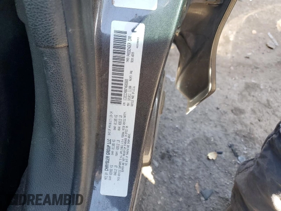 2015 Chrysler 200 Limited z VIN 1C3CCCAB6FN602665, wystawiony jako Copart lot #89352355 z przebiegiem 113 510 mil mil oraz Szkoda całkowita • Salvage title. Historia ofert i sprzedaży dostępna na DreamBid. Obrazek 12.
