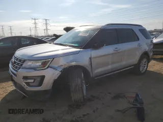 2017 Ford Explorer XLT with VIN 1FM5K7DH6HGB04709, listed as a Copart auction lot 47394655 with 99,291 mi miles and Salvage Title. Bid and sale history available at carsss.com. Image 1.