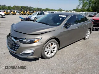 2020 Chevrolet Malibu LT with VIN 1G1ZD5ST1LF037973, listed as a Copart auction lot 52710525 with 0 mi miles and Clean Title. Bid and sale history available at carsss.com. Image 1.