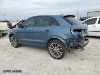 2018 Audi Q3 Premium with VIN WA1BCCFS5JR008788, listed as a Copart auction lot 46404405 with 42,264 mi miles and Salvage Title. Bid and sale history available at carsss.com. Image 2.