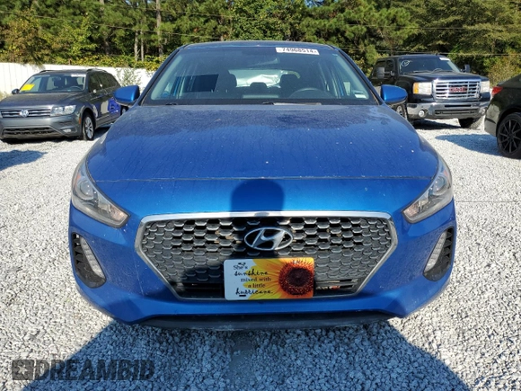 2018 Hyundai Elantra GT with VIN KMHH35LE3JU027374, listed as a Copart auction lot 74968514 with 96,186 mi miles and Salvage Title. Bid and sale history available at carsss.com. Image 5.