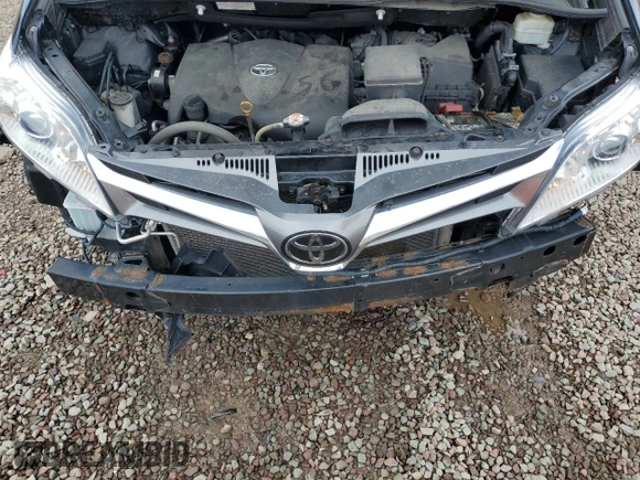 2020 Toyota Sienna XLE with VIN 5TDDZ3DC3LS229836, listed as a Copart auction lot 55133065 with 94,599 mi miles and Salvage Title. Bid and sale history available at DreamBid. Image 12.