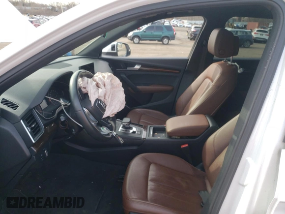 2019 Audi Q5 Premium with VIN WA1ANAFY7K2142694, listed as a Copart auction lot 50494455 with 85,857 mi miles and Salvage Title. Bid and sale history available at carsss.com. Image 7.