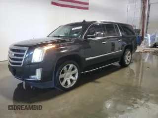 2018 Cadillac Escalade ESV Luxury z VIN 1GYS3HKJ3JR104106, wystawiony jako Copart lot #84733324 z przebiegiem 148 898 mil mil oraz Czysty tytuł • Clean title. Historia ofert i sprzedaży dostępna na DreamBid. Obrazek 1.