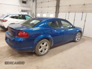 2013 Dodge Avenger SE with VIN 1C3CDZAB6DN599070, listed as a IAAI auction lot 42025692 with 245,920 mi miles and . Bid and sale history available at carsss.com. Image 4.