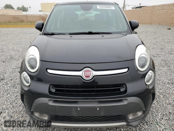 2014 FIAT 500L Trekking with VIN ZFBCFADH1EZ007143, listed as a Copart auction lot 52030065 with 90,894 mi miles and Salvage title. Bid and sale history available at DreamBid. Image 5.