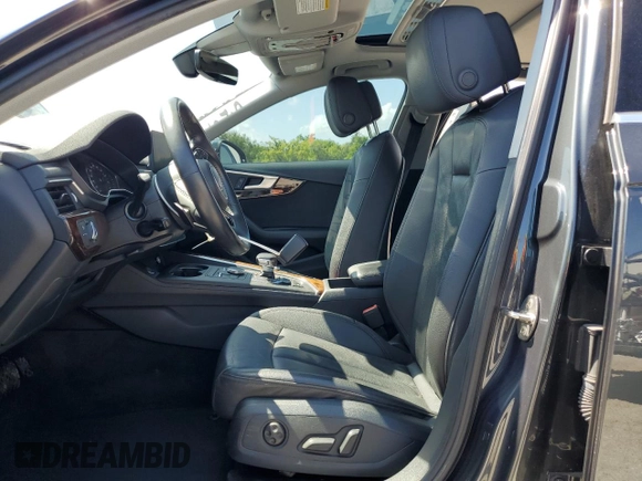 2019 Audi A4 Premium with VIN WAUGMAF46KA022081, listed as a Copart auction lot 51117725 with 38,898 mi miles and Non repairable. Bid and sale history available at DreamBid. Image 7.