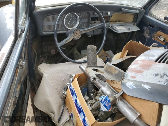 1970 Volkswagen Beetle with VIN 1102591381, listed as a Copart auction lot 66909304 with 10,152 mi miles and Non Repairable. Bid and sale history available at DreamBid. Image 8.