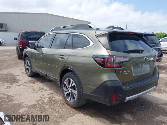 2021 Subaru Outback Touring XT with VIN 4S4BTGPD8M3210606, listed as a IAAI auction lot 42061793 with 17,550 mi miles and . Bid and sale history available at DreamBid. Image 3.