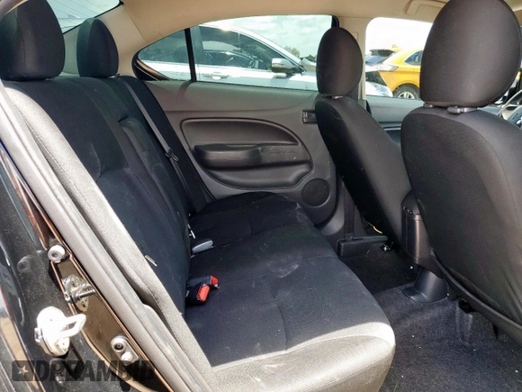 2024 Mitsubishi Mirage ES z VIN ML32FUFJ6RHF01607, wystawiony jako Copart lot #60626405 z przebiegiem 26 213 mil mil oraz Szkoda całkowita • Salvage title. Historia ofert i sprzedaży dostępna na DreamBid. Obrazek 10.
