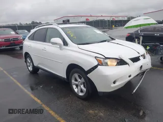 2010 Lexus RX 350 with VIN 2T2BK1BA1AC042713, listed as a IAAI auction lot 41750057 with 193,495 mi miles. Bid and sale history available at carsss.com. Image 1.