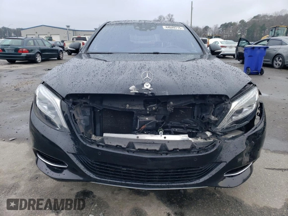 2017 Mercedes-Benz S 550 with VIN WDDUG8CB0HA322299, listed as a Copart auction lot 44049715 with 107,599 mi miles and Salvage Title. Bid and sale history available at carsss.com. Image 5.
