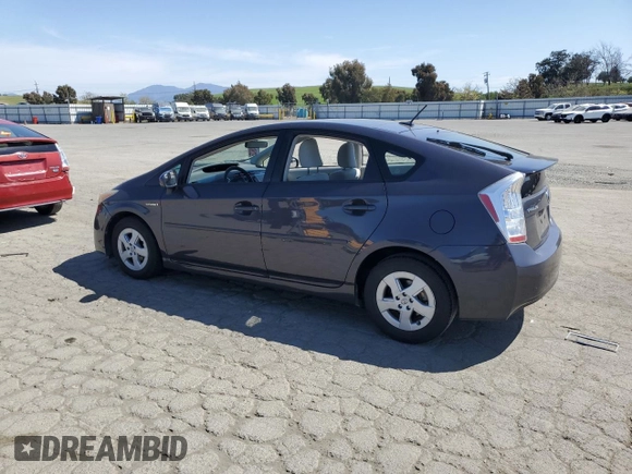 2010 Toyota Prius II with VIN JTDKN3DU3A0181413, listed as a Copart auction lot 53153115 with 107,110 mi miles and Salvage Title. Bid and sale history available at carsss.com. Image 2.
