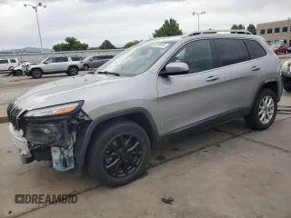 2016 Jeep Cherokee Altitude with VIN 1C4PJMCB7GW308936, listed as a Copart auction lot 59229035 with 124,087 mi miles and Salvage title. Bid and sale history available at DreamBid. Image 1.