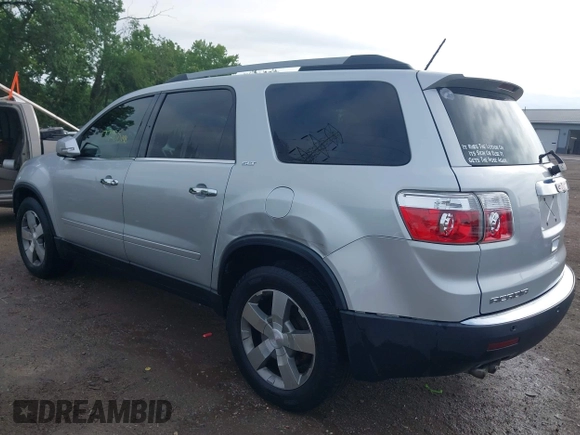 2011 GMC Acadia SLT1 with VIN 1GKKRRED9BJ359086, listed as a IAAI auction lot 42491082 with 177,288 mi miles and . Bid and sale history available at DreamBid. Image 6.