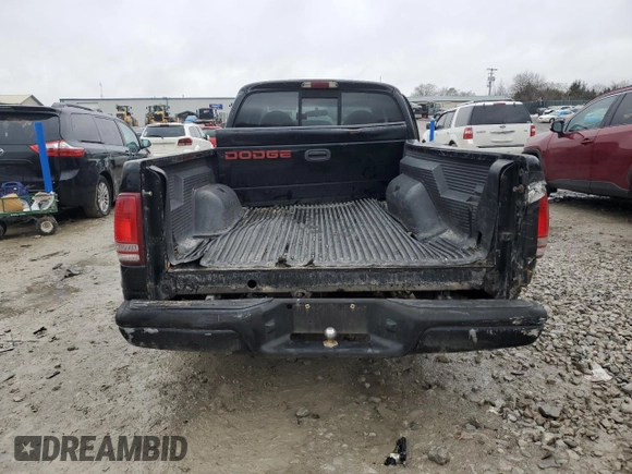 1999 Dodge Dakota SLT with VIN 1B7GL22X0XS275846, listed as a Copart auction lot 42619635 with 176,527 mi miles and Salvage Title. Bid and sale history available at carsss.com. Image 6.