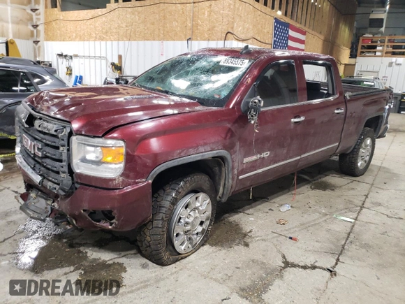 2016 GMC Sierra 3500HD SLT z VIN 1GT42XC8XGF138741, wystawiony jako Copart lot #89345575 z przebiegiem Nie podano mil oraz Szkoda całkowita • Salvage title. Historia ofert i sprzedaży dostępna na DreamBid. Obrazek 1.