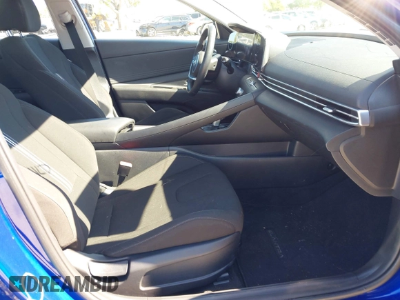 2023 Hyundai Elantra SEL with VIN KMHLS4AG2PU387529, listed as a IAAI auction lot 41825006 with 25,102 mi miles and . Bid and sale history available at carsss.com. Image 5.