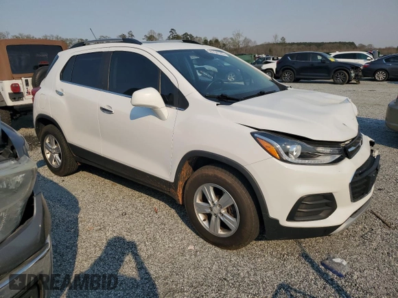 2017 Chevrolet Trax LT with VIN 3GNCJPSB8HL262677, listed as a Copart auction lot 50764145 with 84,302 mi miles and Salvage Title. Bid and sale history available at carsss.com. Image 4.