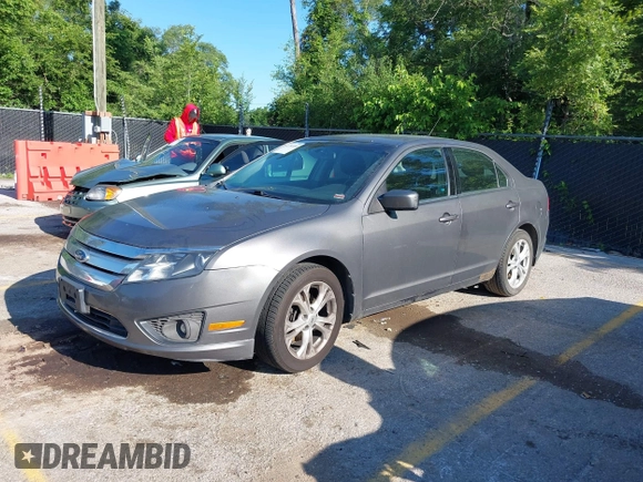 2012 Ford Fusion SE with VIN 3FAHP0HA9CR171027, listed as a IAAI auction lot 42394989 with 249,745 mi miles and . Bid and sale history available at DreamBid. Image 2.