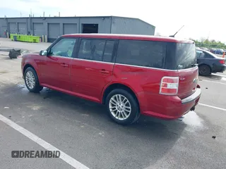 2014 Ford Flex SEL z VIN 2FMGK5C82EBD23183, wystawiony jako IAAI lot #42223191 z przebiegiem 221 048 mil mil oraz . Historia ofert i sprzedaży dostępna na DreamBid. Obrazek 3.