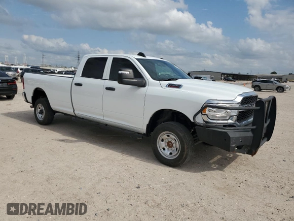 2024 Ram 2500 Tradesman with VIN 3C6UR5HJ7RG139575, listed as a Copart auction lot 55082465 with 47,430 mi miles and Salvage Title. Bid and sale history available at carsss.com. Image 4.