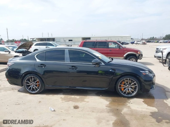 2017 Lexus GS F with VIN JTHBP1BL0HA002143, listed as a IAAI auction lot 41545070 with 1 mi miles. Bid and sale history available at carsss.com. Image 12.
