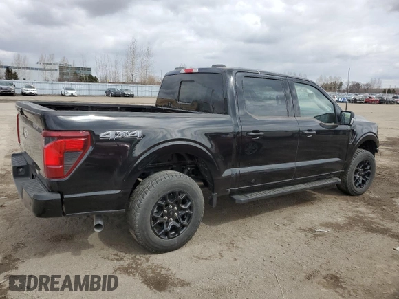 2024 Ford F-150 XLT with VIN 1FTEW3LP8RKD69396, listed as a Copart auction lot 45628915 with 831 mi miles and Salvage Title. Bid and sale history available at carsss.com. Image 3.