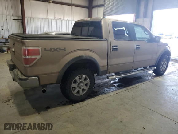 2013 Ford F-150 XL with VIN 1FTFW1ET2DKG50783, listed as a Copart auction lot 46353925 with 116,255 mi miles and Salvage Title. Bid and sale history available at carsss.com. Image 3.