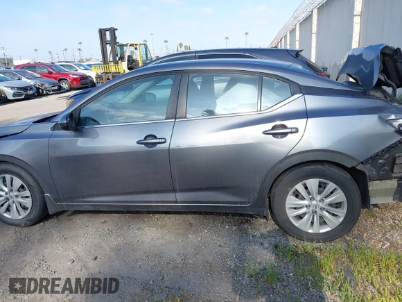 2020 Nissan Sentra S with VIN 3N1AB8BV9LY306505, listed as a IAAI auction lot 41641284 with 57,503 mi miles. Bid and sale history available at carsss.com. Image 15.