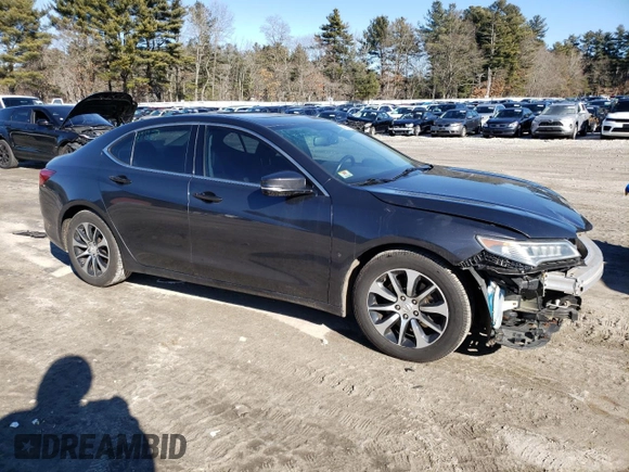2016 Acura TLX with VIN 19UUB1F3XGA007742, listed as a Copart auction lot 44200405 with 120,565 mi miles and Salvage Title. Bid and sale history available at carsss.com. Image 4.