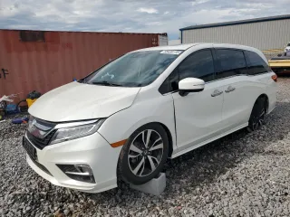 2019 Honda Odyssey Elite with VIN 5FNRL6H98KB104809, listed as a Copart auction lot 55428115 with Not provided miles and Salvage title. Bid and sale history available at DreamBid. Image 1.