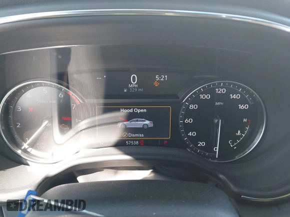 2023 Cadillac CT5 Premium Luxury with VIN 1G6DN5RK5P0138098, listed as a IAAI auction lot 42444522 with 57,538 mi miles and . Bid and sale history available at DreamBid. Image 7.