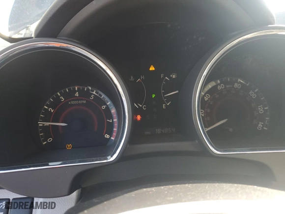 2008 Toyota Highlander Sport with VIN JTEDS43A482032775, listed as a Copart auction lot 49628595 with 184,854 mi miles and Salvage Title. Bid and sale history available at carsss.com. Image 9.