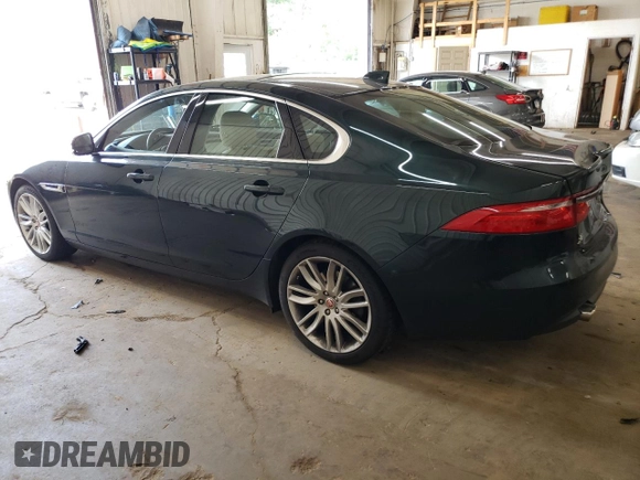 2017 Jaguar XF 35t Prestige with VIN SAJBK4BV3HCY27327, listed as a Copart auction lot 67068264 with 54,087 mi miles and Salvage Title. Bid and sale history available at carsss.com. Image 2.