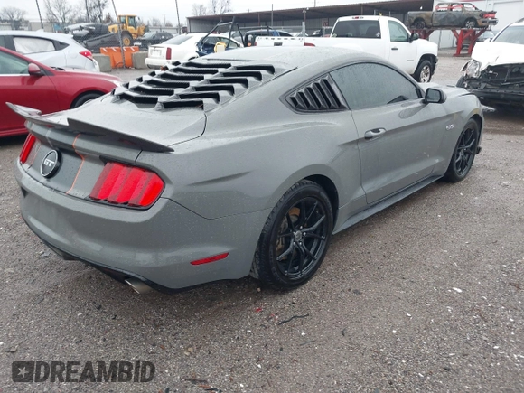 2015 Ford Mustang GT with VIN 1FA6P8CF7F5342311, listed as a IAAI auction lot 41119215 with 81,201 mi miles and . Bid and sale history available at carsss.com. Image 4.