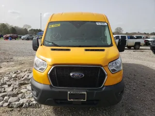 2021 Ford Transit Cargo with VIN 1FTBW9C87MKA79870, listed as a Copart auction lot 86796564 with 54,831 mi miles and Salvage Title. Bid and sale history available at DreamBid. Image 5.