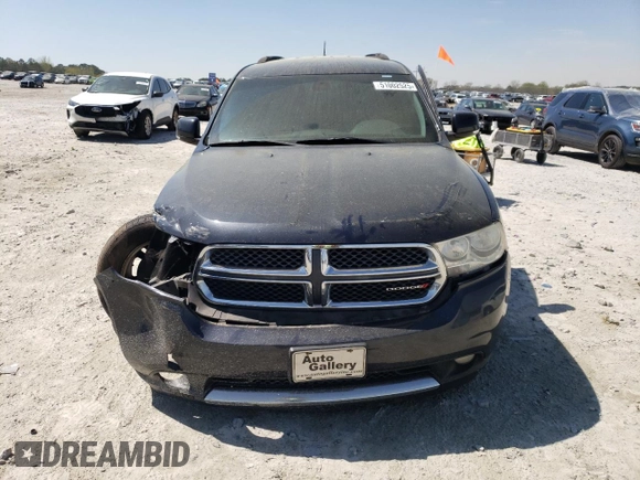 2013 Dodge Durango Crew with VIN 1C4RDHDG4DC698800, listed as a Copart auction lot 51002525 with 156,774 mi miles and Salvage Title. Bid and sale history available at carsss.com. Image 5.