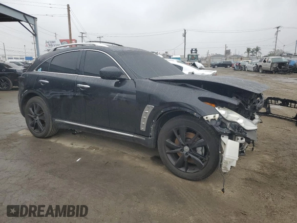 2012 Infiniti FX with VIN JN8AS1MU8CM122012, listed as a Copart auction lot 44778585 with 115,322 mi miles and Salvage title. Bid and sale history available at DreamBid. Image 4.