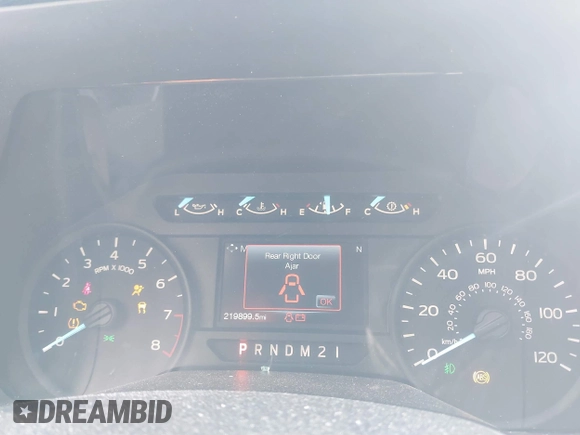 2018 Ford F-150 XL with VIN 1FTEW1EB3JKF67829, listed as a IAAI auction lot 41417816 with 219,899 mi miles and . Bid and sale history available at carsss.com. Image 7.