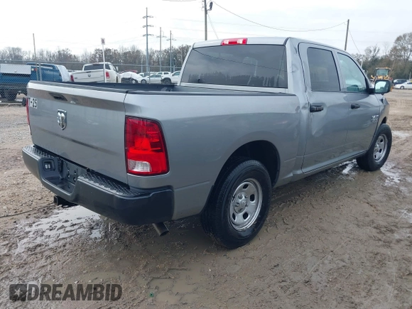 2023 Ram 1500 Classic Tradesman with VIN 3C6RR6KGXPG656150, listed as a IAAI auction lot 41346453 with 57,147 mi miles. Bid and sale history available at carsss.com. Image 4.