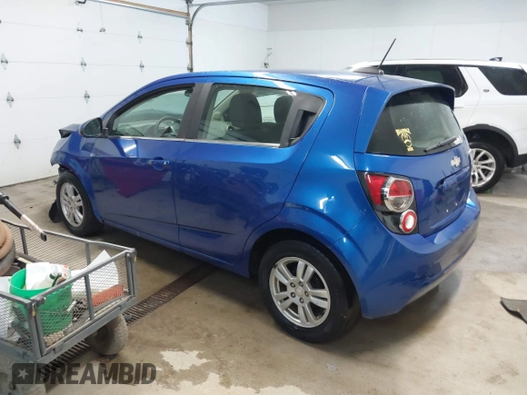2016 Chevrolet Sonic LT with VIN 1G1JC6SH2G4168106, listed as a IAAI auction lot 41808797 with 141,473 mi miles. Bid and sale history available at carsss.com. Image 3.