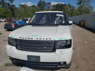 2012 Land Rover Range Rover HSE Lux with VIN SALMF1D40CA387952, listed as a Copart auction lot 50007335 with 108,881 mi miles and Salvage title. Bid and sale history available at DreamBid. Image 5.