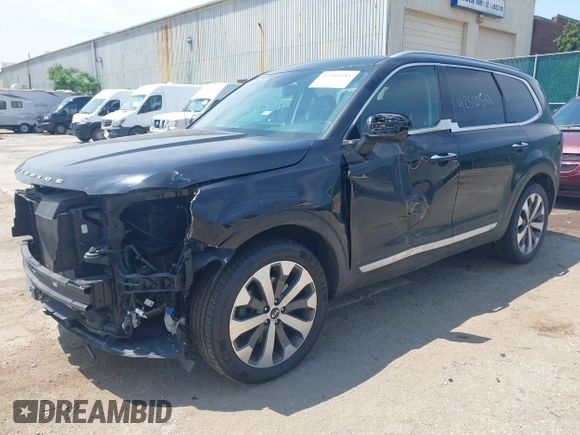 2021 Kia Telluride S with VIN 5XYP64HC9MG177780, listed as a IAAI auction lot 42510581 with 55,900 mi miles and . Bid and sale history available at DreamBid. Image 18.
