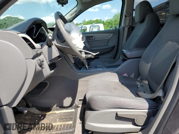 2017 Chevrolet Traverse LS с VIN 1GNKVFED6HJ176640, выставлен на аукционе Copart как лот 57057695 с пробегом Не указан миль и Списание • Salvage title. История ставок и продаж доступна на DreamBid. Изображение 7.