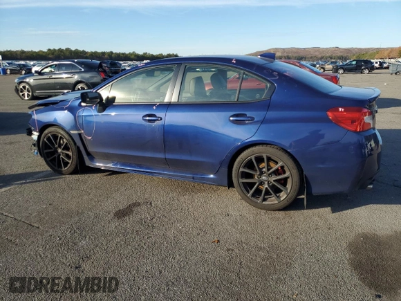2018 Subaru WRX Premium with VIN JF1VA1B60J9825260, listed as a Copart auction lot 81662744 with 104,761 mi miles and Salvage Title. Bid and sale history available at carsss.com. Image 2.