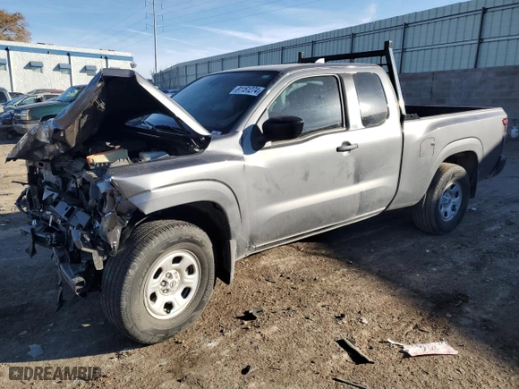2022 Nissan Frontier S with VIN 1N6ED1CM1NN617882, listed as a Copart auction lot 81151274 with 18,111 mi miles and Salvage Title. Bid and sale history available at carsss.com. Image 1.