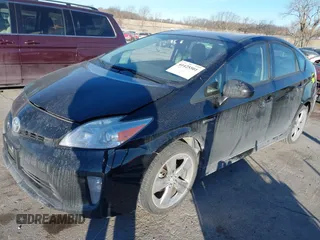 2013 Toyota Prius One with VIN JTDKN3DU4D1646120, listed as a IAAI auction lot 41425501 with 90,294 mi miles. Bid and sale history available at carsss.com. Image 2.